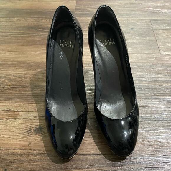 Stuart Weitzman‎ sz 7 patent leather heels - Picture 2 of 8